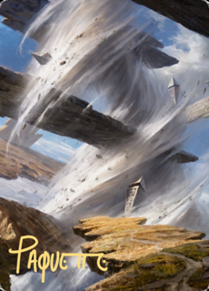 Plains 2 Art Card (Gold-Stamped Signature) [Zendikar Rising Art Series] | Gam3 Escape