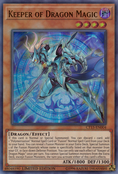 Keeper of Dragon Magic [CT15-EN004] Ultra Rare | Gam3 Escape