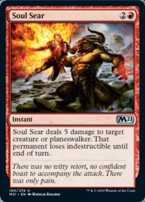 Soul Sear [Core Set 2021] | Gam3 Escape