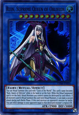 Ruin, Supreme Queen of Oblivion [OP08-EN004] Super Rare | Gam3 Escape