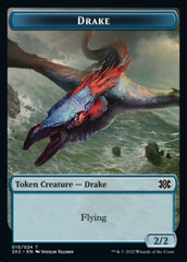 Drake // Aven Initiate Double-sided Token [Double Masters 2022 Tokens] | Gam3 Escape