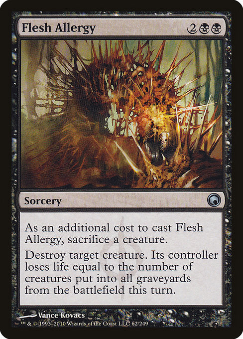 Flesh Allergy [Scars of Mirrodin] | Gam3 Escape