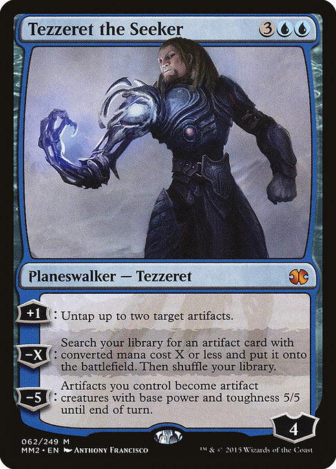 Tezzeret the Seeker [Modern Masters 2015] | Gam3 Escape