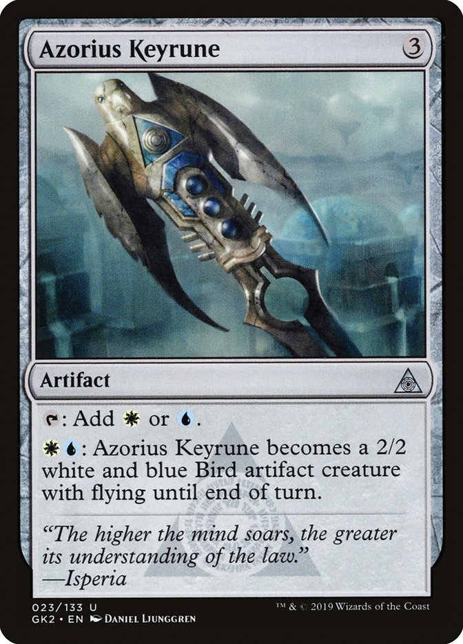 Azorius Keyrune [Ravnica Allegiance Guild Kit] | Gam3 Escape