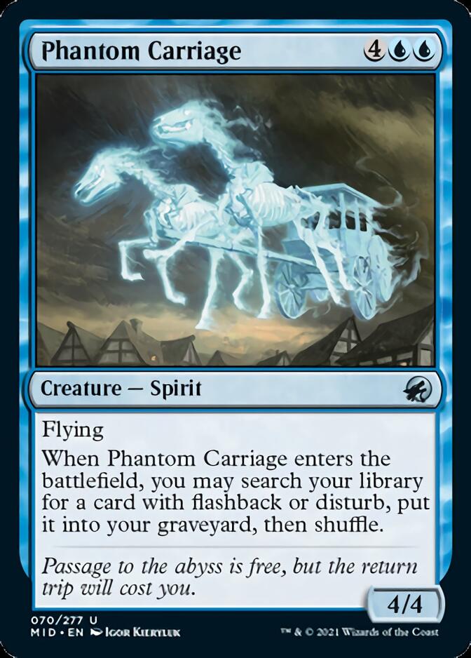 Phantom Carriage [Innistrad: Midnight Hunt] | Gam3 Escape