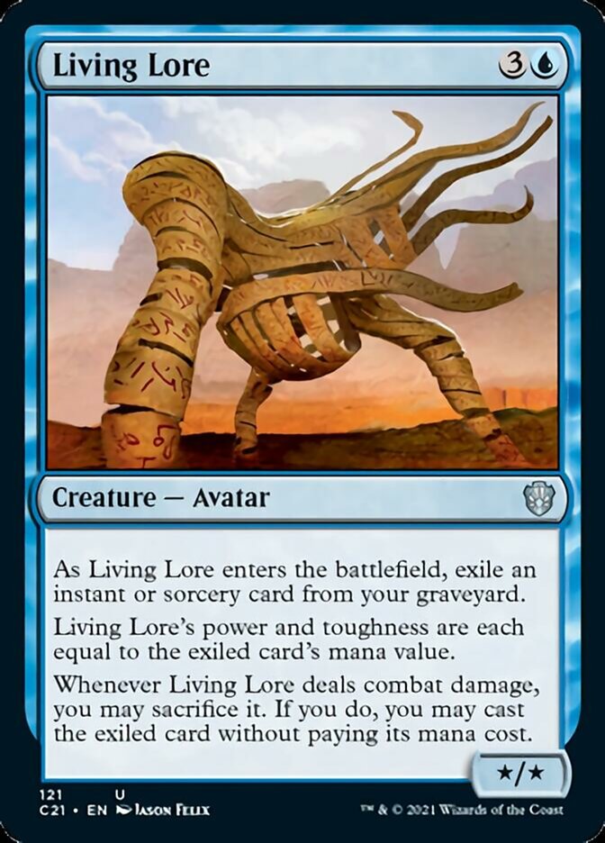Living Lore [Commander 2021] | Gam3 Escape