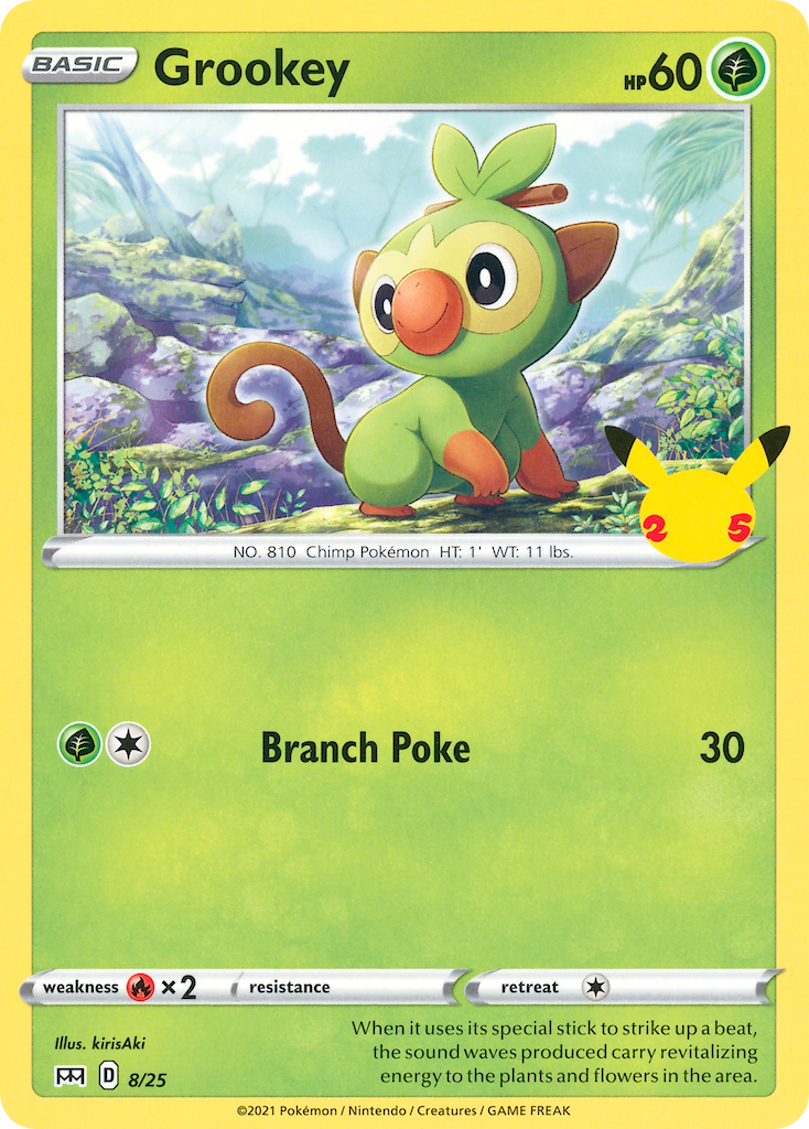 Grookey (8/25) [McDonald's 25th Anniversary] | Gam3 Escape