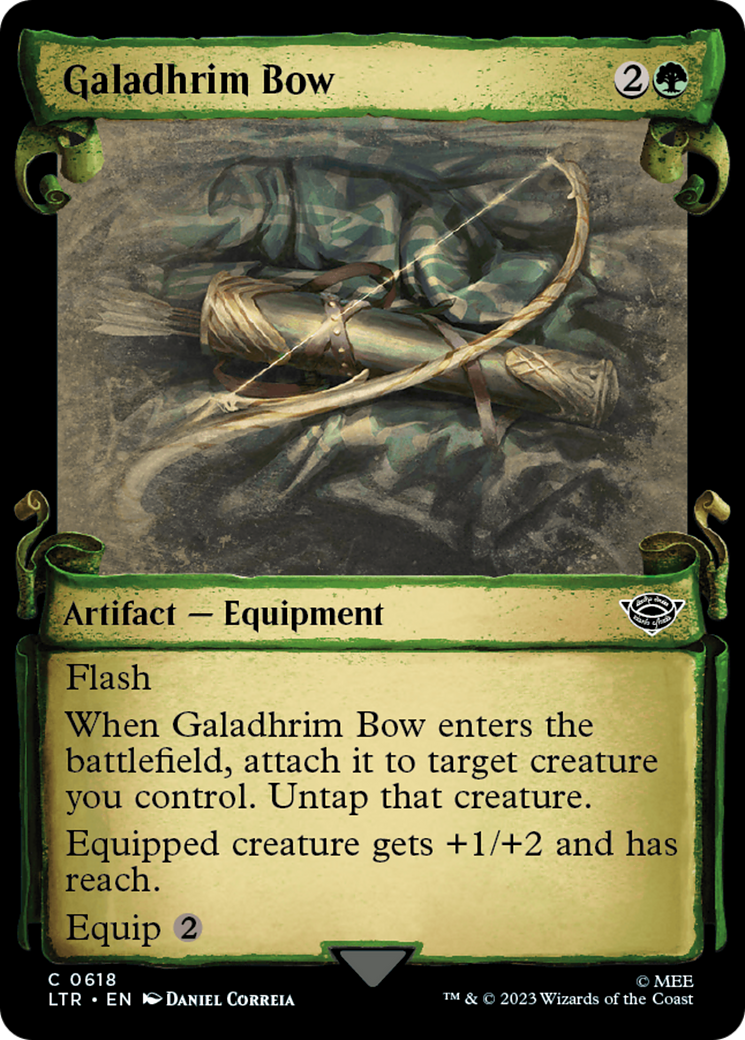 Galadhrim Bow [The Lord of the Rings: Tales of Middle-Earth Showcase Scrolls] | Gam3 Escape