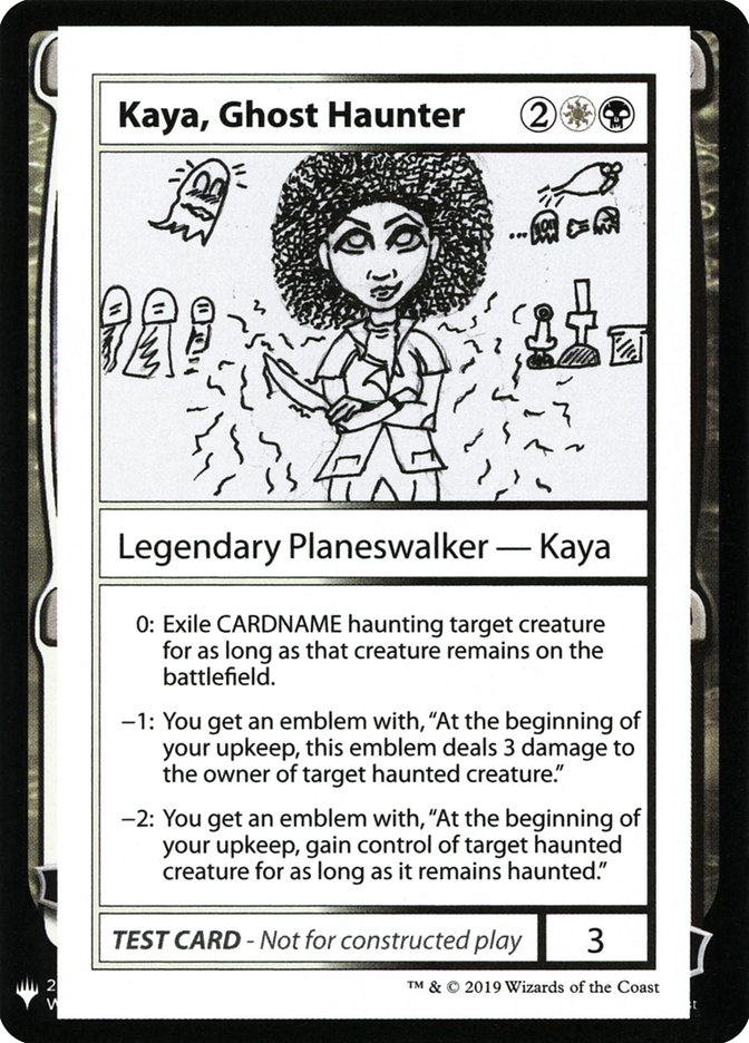 Kaya, Ghost Haunter [Mystery Booster Playtest Cards] | Gam3 Escape
