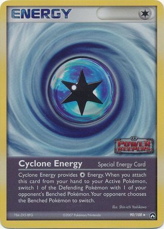 Cyclone Energy (90/108) (Stamped) [EX: Power Keepers] | Gam3 Escape