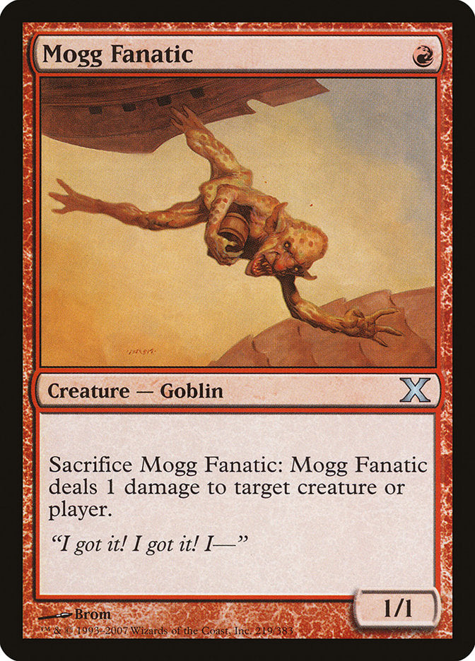 Mogg Fanatic [Tenth Edition] | Gam3 Escape