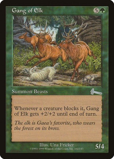 Gang of Elk [Urza's Legacy] | Gam3 Escape