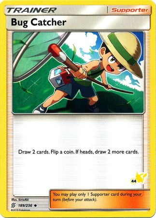 Bug Catcher (189/236) (Pikachu Stamp #44) [Battle Academy 2020] | Gam3 Escape