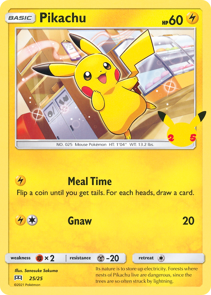 Pikachu (25/25) [McDonald's 25th Anniversary] | Gam3 Escape