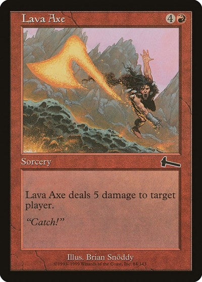 Lava Axe [Urza's Legacy] | Gam3 Escape