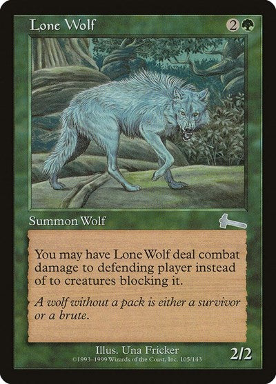 Lone Wolf [Urza's Legacy] | Gam3 Escape