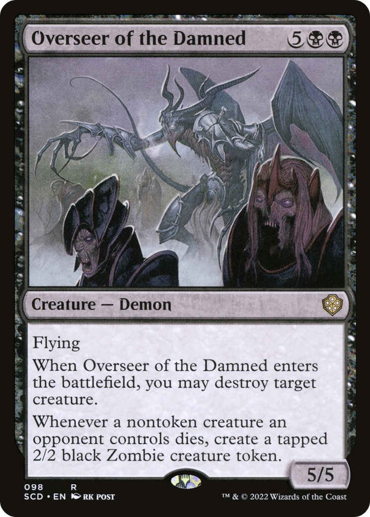 Overseer of the Damned [Starter Commander Decks] | Gam3 Escape