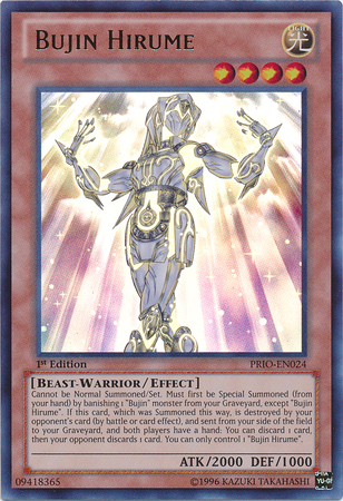 Bujin Hirume [PRIO-EN024] Ultra Rare | Gam3 Escape