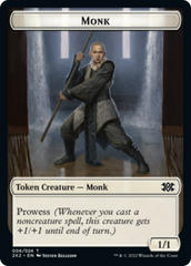 Saproling // Monk Double-sided Token [Double Masters 2022 Tokens] | Gam3 Escape