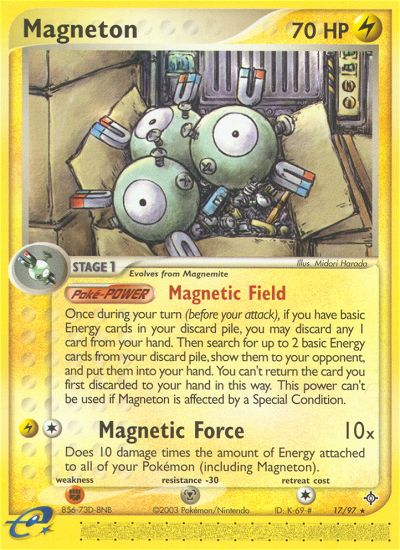 Magneton (17/97) [EX: Dragon] | Gam3 Escape