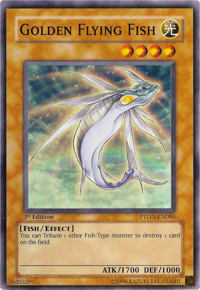 Golden Flying Fish [PTDN-EN086] Super Rare | Gam3 Escape