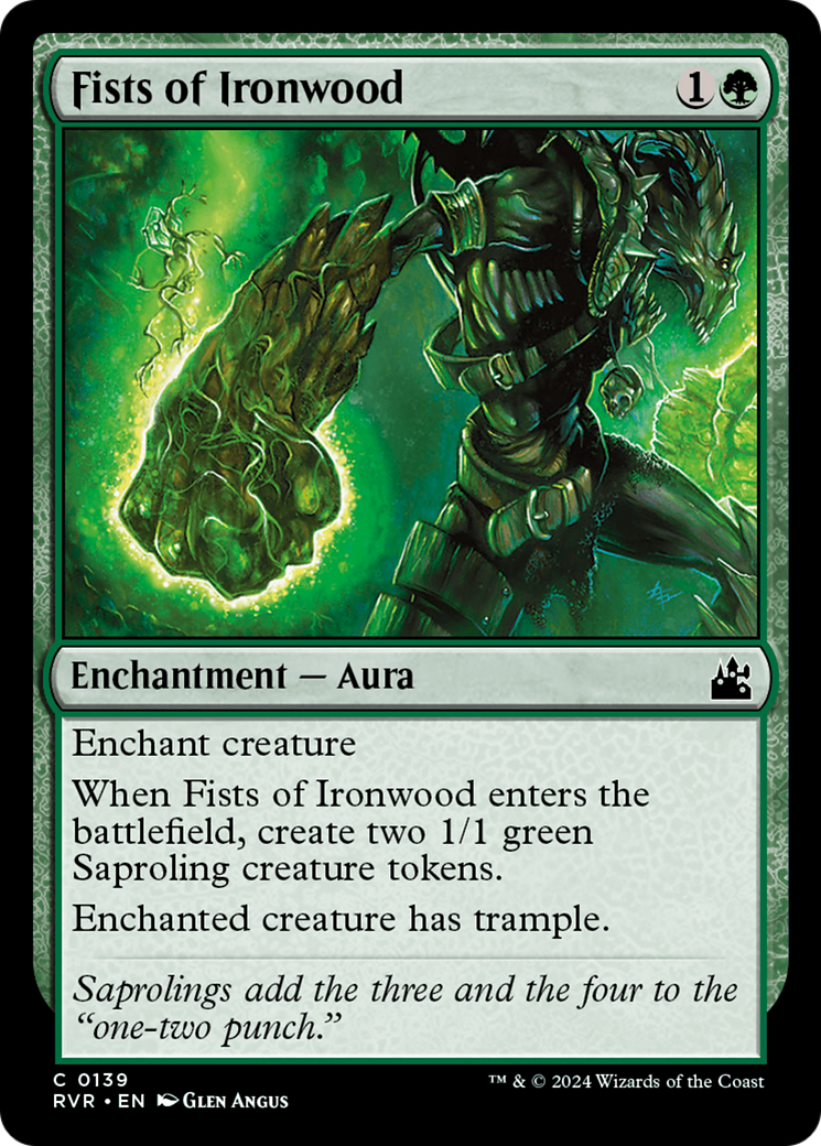 Fists of Ironwood [Ravnica Remastered] | Gam3 Escape