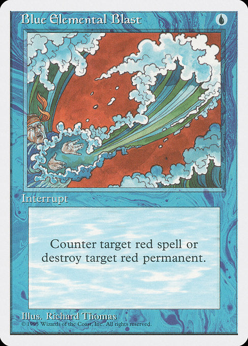 Blue Elemental Blast [Fourth Edition] | Gam3 Escape