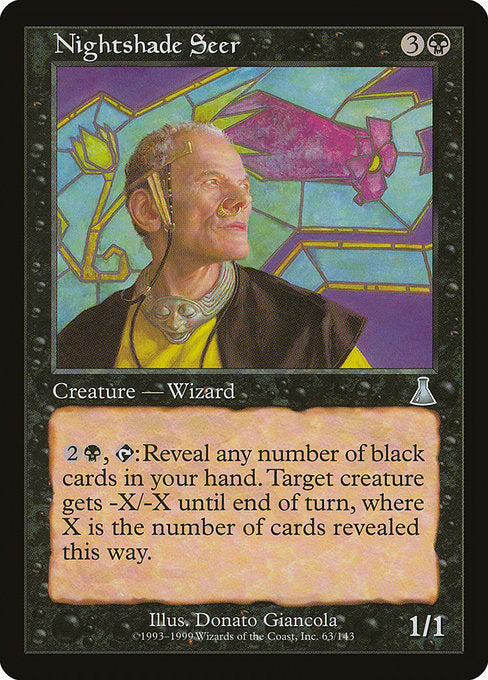 Nightshade Seer [Urza's Destiny] | Gam3 Escape