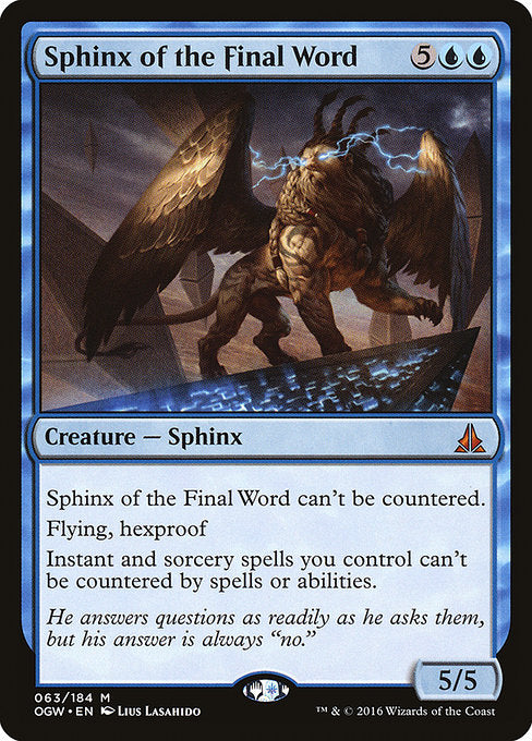 Sphinx of the Final Word [Oath of the Gatewatch] | Gam3 Escape