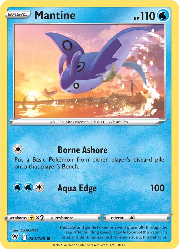 Mantine (034/189) [Sword & Shield: Astral Radiance] | Gam3 Escape