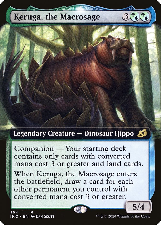 Keruga, the Macrosage (Extended Art) [Ikoria: Lair of Behemoths] | Gam3 Escape