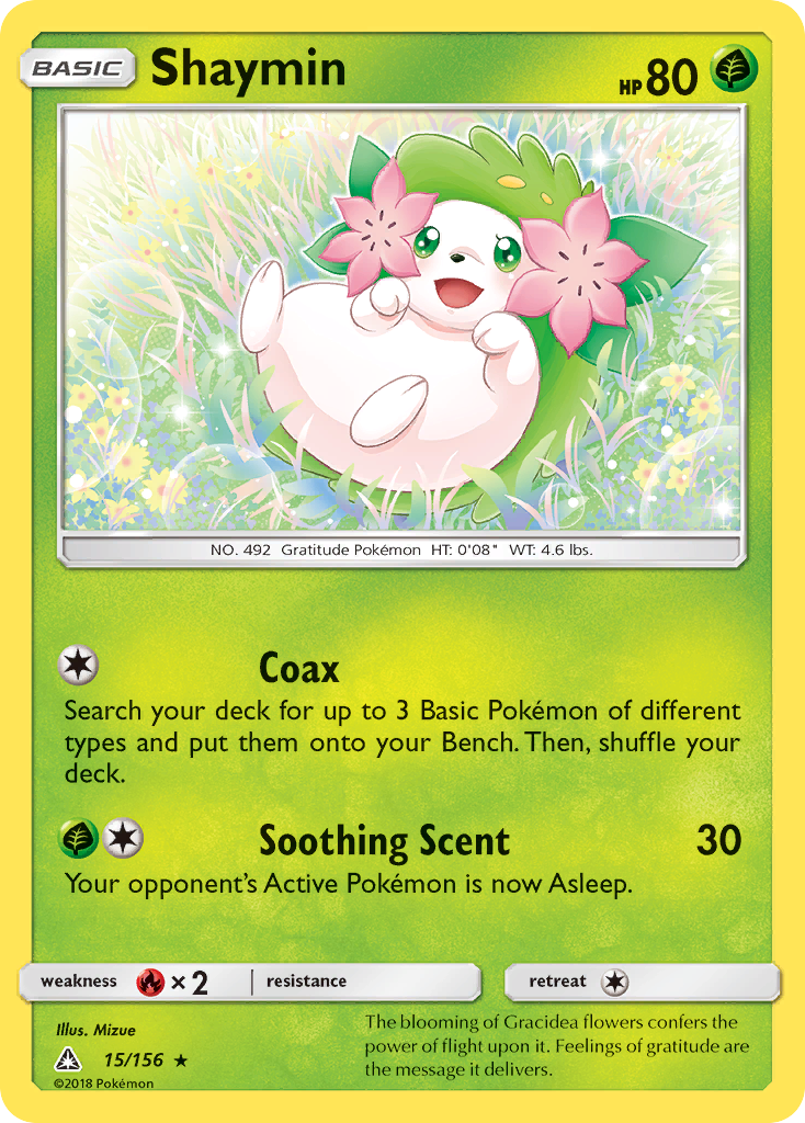 Shaymin (15/156) [Sun & Moon: Ultra Prism] | Gam3 Escape