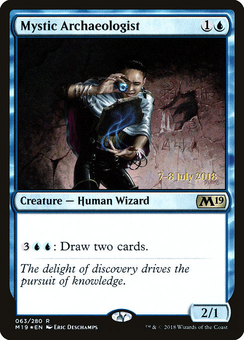 Mystic Archaeologist [Core Set 2019 Promos] | Gam3 Escape