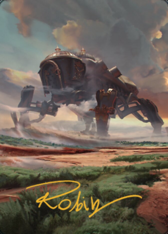 Plains (2) Art Card (Gold-Stamped Signature) [The Brothers' War Art Series] | Gam3 Escape