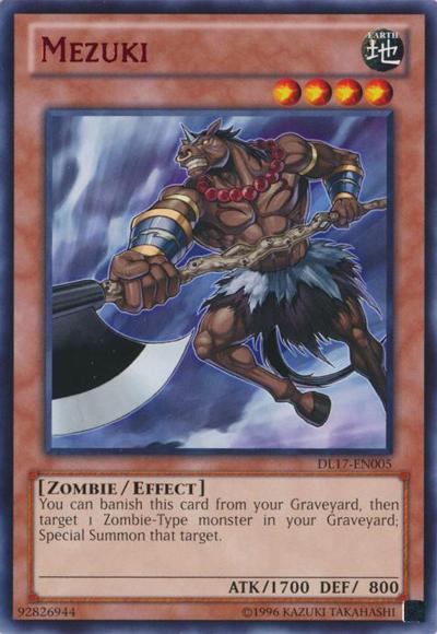 Mezuki (Red) [DL17-EN005] Rare | Gam3 Escape