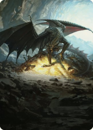 Ancient Copper Dragon Art Card (04) [Commander Legends: Battle for Baldur's Gate Art Series] | Gam3 Escape
