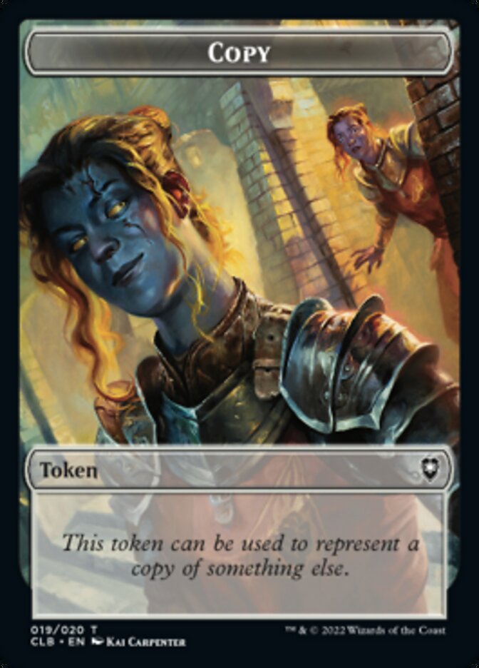 Copy Token [Commander Legends: Battle for Baldur's Gate Tokens] | Gam3 Escape