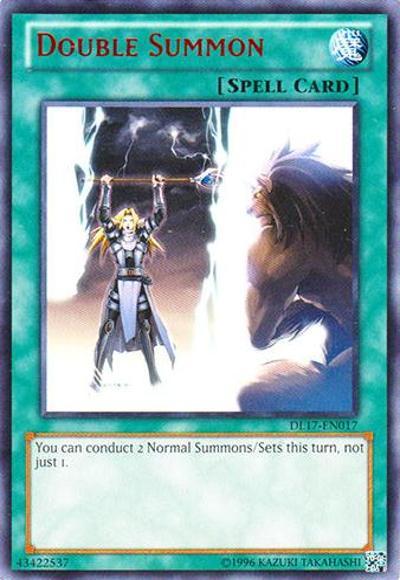 Double Summon (Blue) [DL17-EN017] Rare | Gam3 Escape