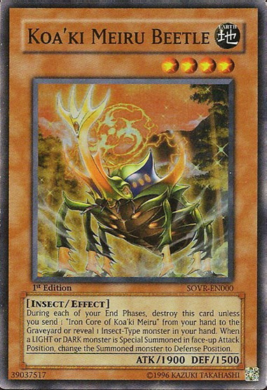 Koa'ki Meiru Beetle [SOVR-EN000] Super Rare | Gam3 Escape