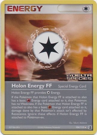 Holon Energy FF (104/113) (Stamped) [EX: Delta Species] | Gam3 Escape
