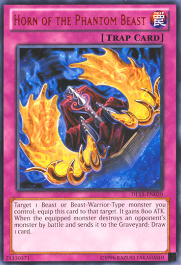 Horn of the Phantom Beast (Red) [DL15-EN020] Rare | Gam3 Escape