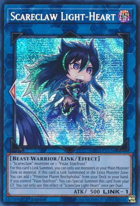 Scareclaw Light-Heart [MP23-EN136] Prismatic Secret Rare | Gam3 Escape