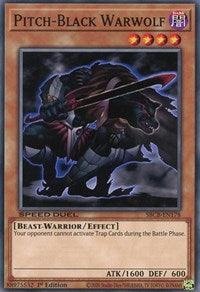 Pitch-Black Warwolf [SBCB-EN178] Common | Gam3 Escape