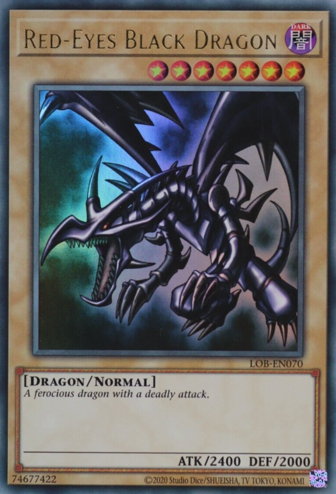 Red-Eyes Black Dragon (25th Anniversary) [LOB-EN070] Ultra Rare | Gam3 Escape