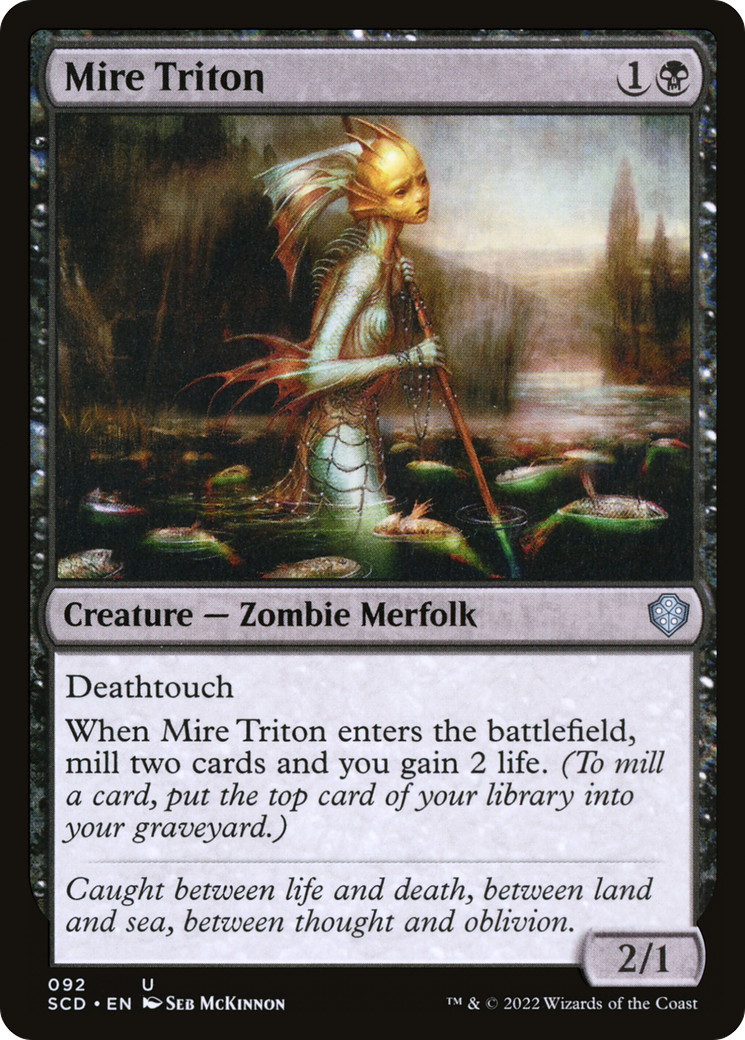 Mire Triton [Starter Commander Decks] | Gam3 Escape