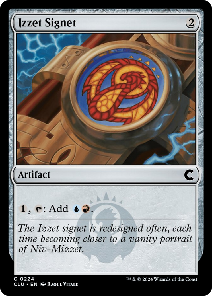 Izzet Signet [Ravnica: Clue Edition] | Gam3 Escape