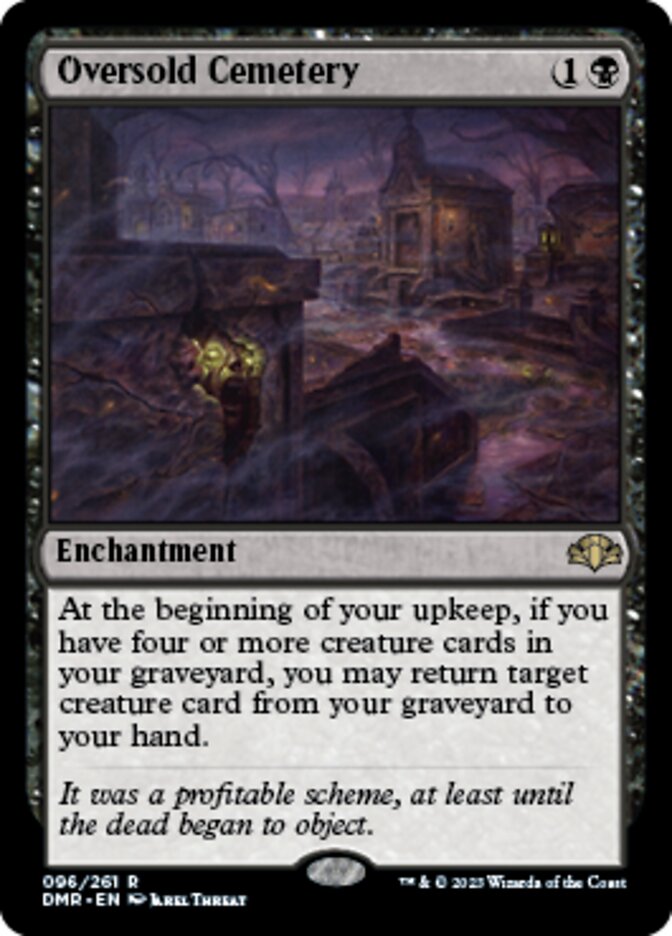 Oversold Cemetery [Dominaria Remastered] | Gam3 Escape