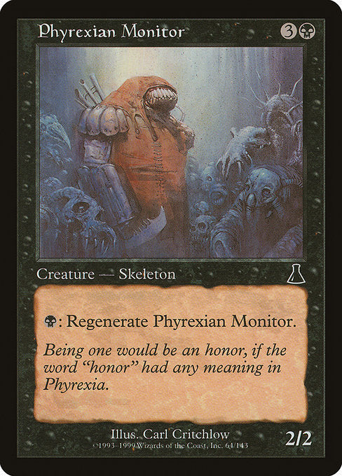 Phyrexian Monitor [Urza's Destiny] | Gam3 Escape