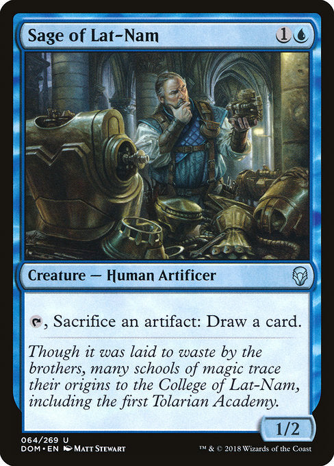 Sage of Lat-Nam [Dominaria] | Gam3 Escape