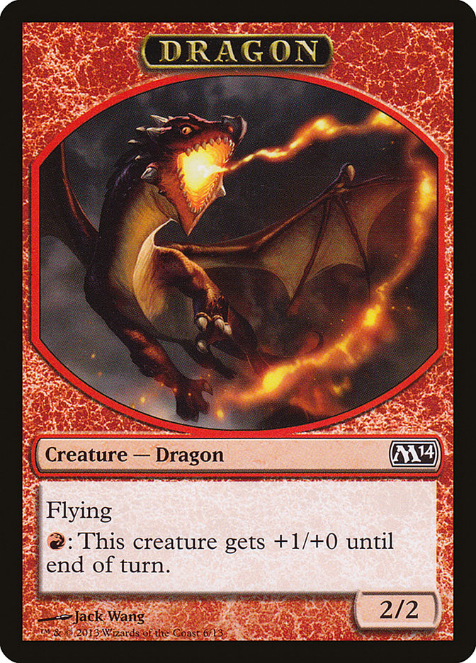 Dragon [Magic 2014 Tokens] | Gam3 Escape